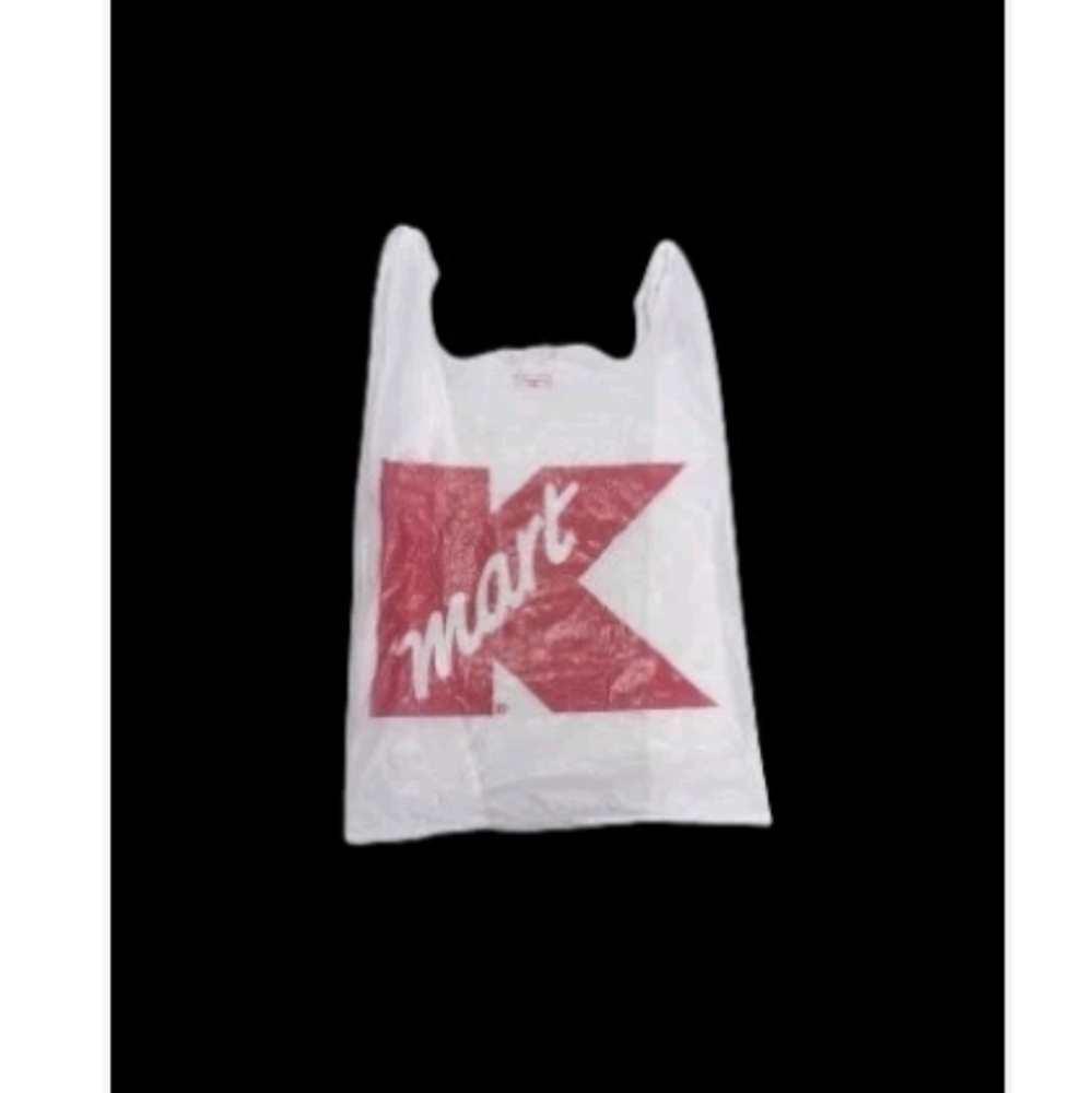 Vintage Plastic Kmart Shopping Bag 3050